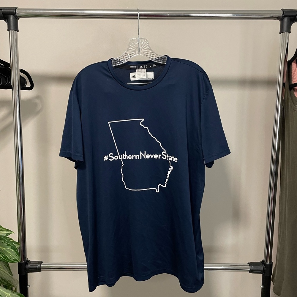 Southern Never State Men’s Adidas Tshirt